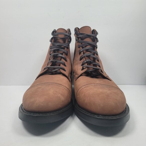 Thursday Boot Co. Men's Brown Leather Lace-Up Boots 22081 6598 US Size 12W - Picture 3 of 9